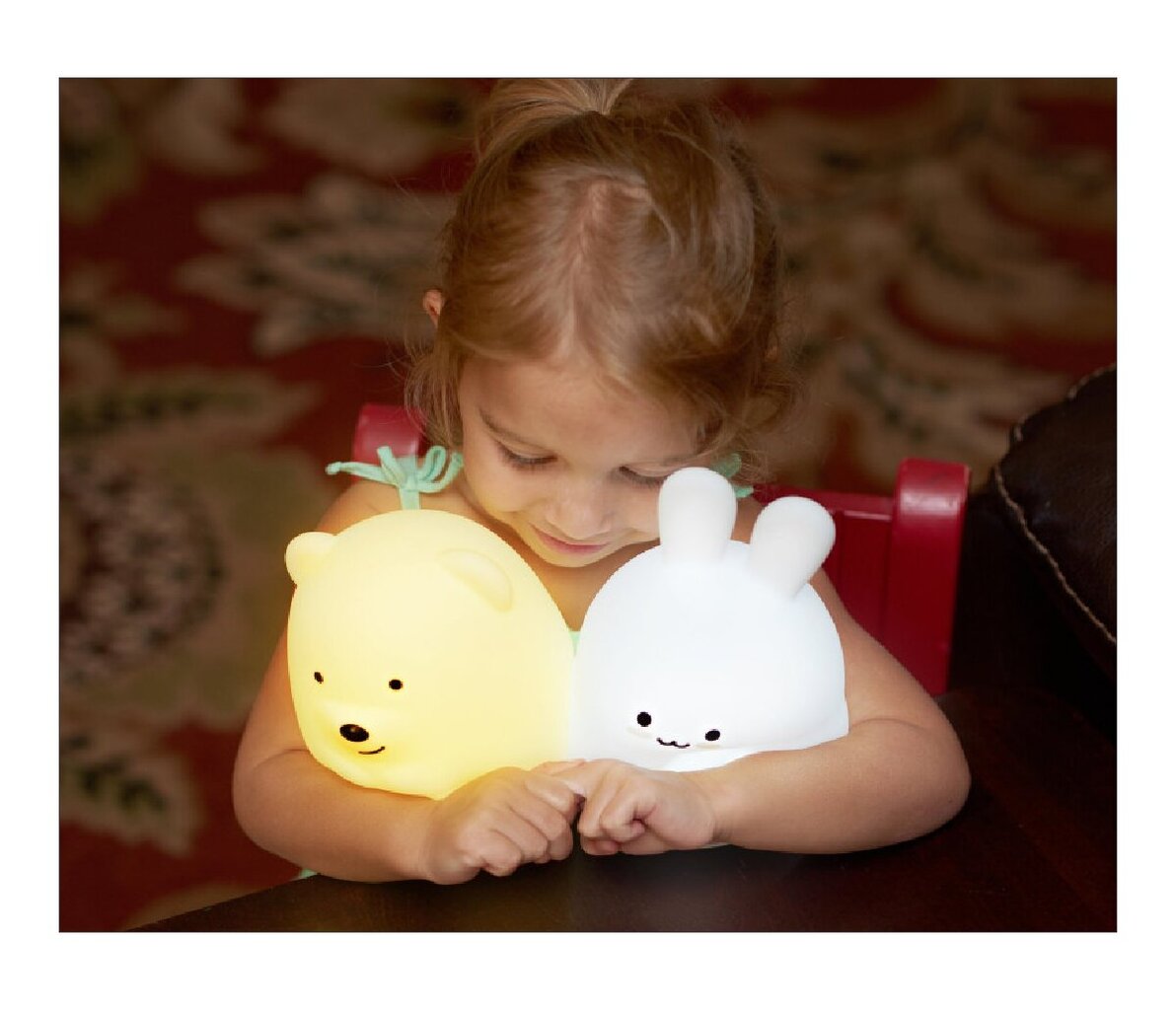 Severno bērnu galda lampa Rabbit LED USB цена и информация | Lampas bērnu istabai | 220.lv