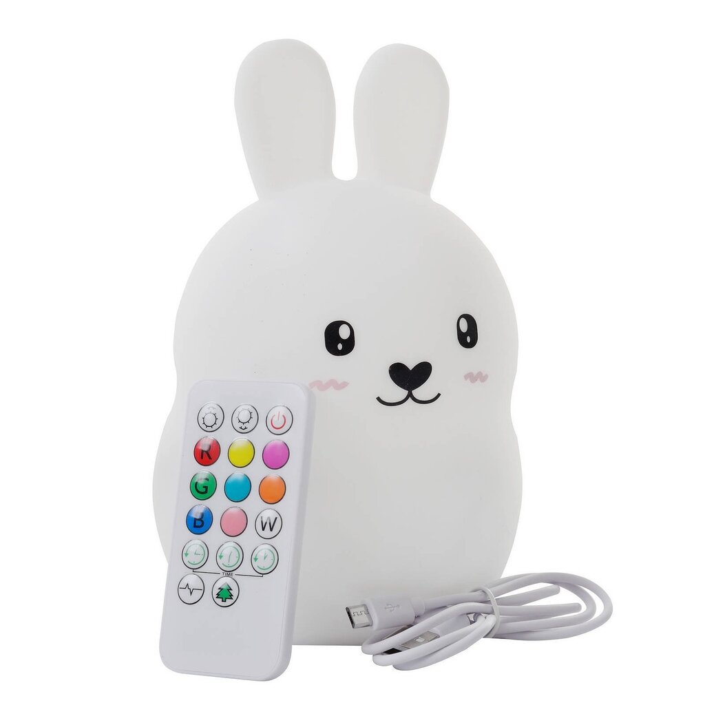 Severno bērnu galda lampa Rabbit LED USB цена и информация | Lampas bērnu istabai | 220.lv