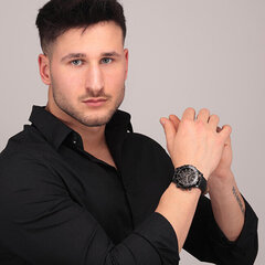 Pulkstenis vīriešiem Trussardi T-Logo R2451143003 цена и информация | Мужские часы | 220.lv