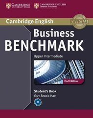 Business Benchmark Upper Intermediate Business Vantage Student's Book 2nd Revised edition цена и информация | Пособия по изучению иностранных языков | 220.lv