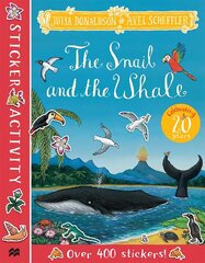 Snail and the Whale Sticker Book цена и информация | Книги для самых маленьких | 220.lv