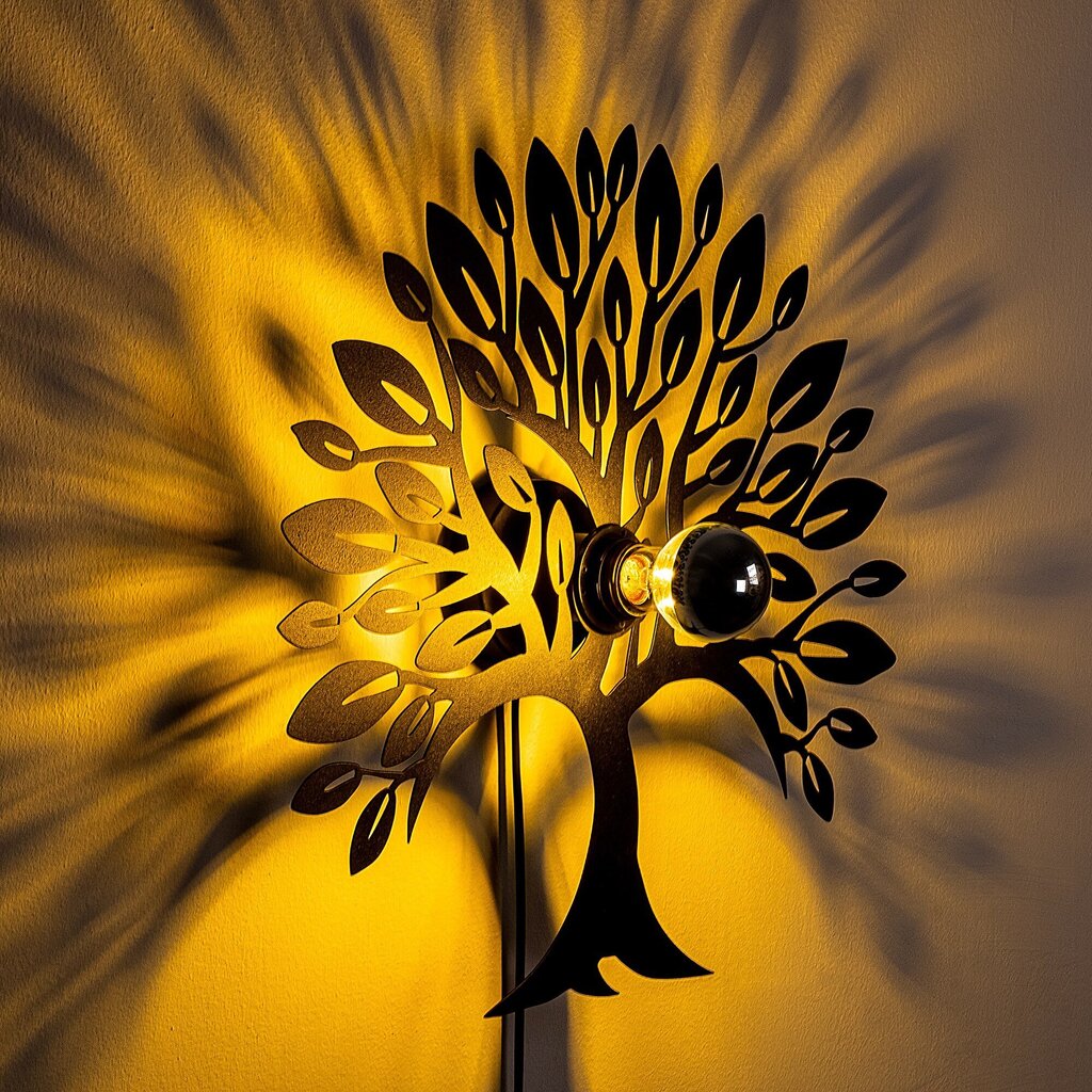 Opviq sienas gaismeklis Heart Tree цена и информация | Sienas lampas | 220.lv