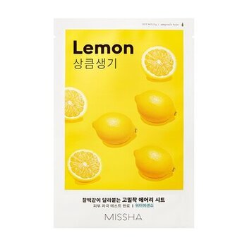 Missha Тканевая маска "Лимон", 19 г цена и информация | Маски для лица, патчи для глаз | 220.lv