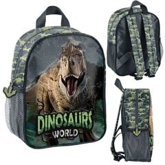 Bērnudārza mugursoma Paso viena nodalījuma dinozauri цена и информация | Школьные рюкзаки, спортивные сумки | 220.lv