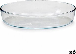 Pasabahce Pasniegšanas Plate Borcam Ovāls 2,3 L 22 x 6 x 30,5 cm (6 gb.) cena un informācija | Trauki, šķīvji, pusdienu servīzes | 220.lv