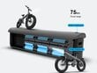 Elektriskais velosipēds HX Q3 Max, 20", pelēks, 750W, 13Ah cena un informācija | Elektrovelosipēdi | 220.lv