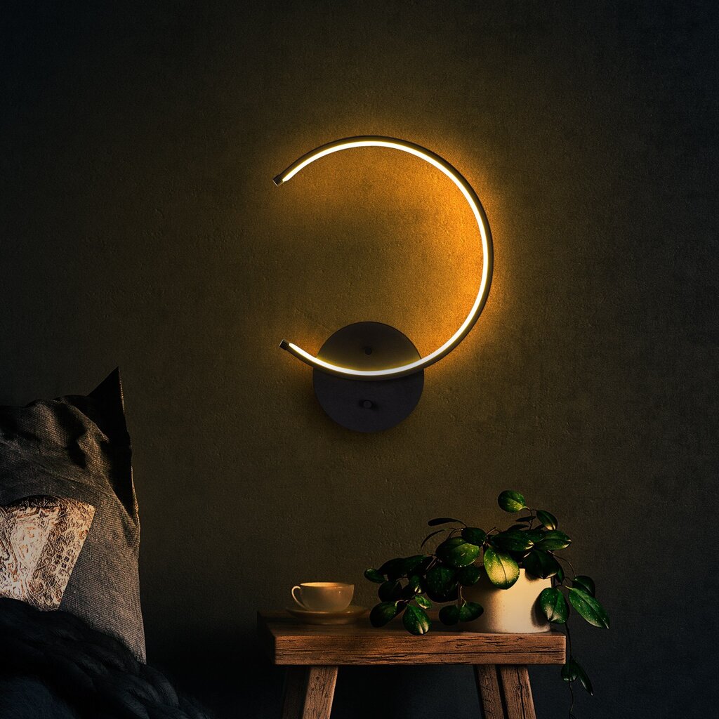 Opviq sienas gaismeklis Moon цена и информация | Sienas lampas | 220.lv