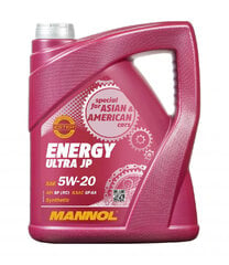Масло моторное Mannol 7906 Energy Ultra JP 5W-20, 5 л цена и информация | Моторное масло | 220.lv