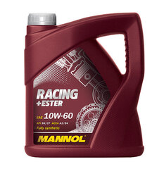 Масло моторное Mannol 7902 Racing+Ester 10W-60. 4 л цена и информация | Моторное масло | 220.lv
