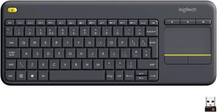 Logitech Media K400 Plus cena un informācija | Klaviatūras | 220.lv