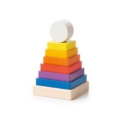 Koka piramīdas EKO piramīda 18+ mēn. cena un informācija | Attīstošās rotaļlietas | 220.lv
