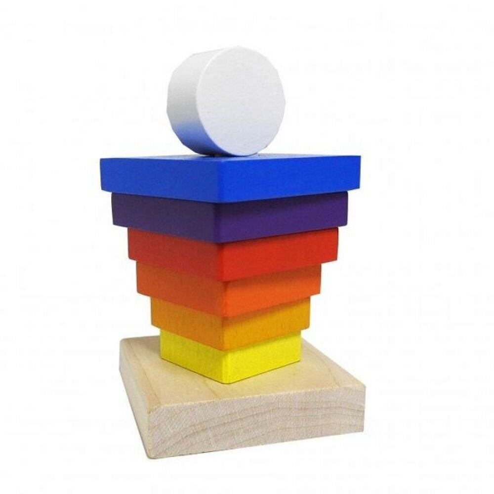 Koka piramīdas EKO piramīda 18+ mēn. cena un informācija | Attīstošās rotaļlietas | 220.lv