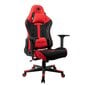 Grozāmais spēļu krēsls, Helios, Kraken krēsli, melns un sarkans cena un informācija | Biroja krēsli | 220.lv