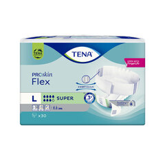 TENA Flex Super L 30p цена и информация | Подгузники, прокладки, одноразовые пеленки для взрослых | 220.lv