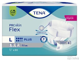 TENA Flex Plus lielas jostiņbikses N30 цена и информация | Подгузники, прокладки, одноразовые пеленки для взрослых | 220.lv