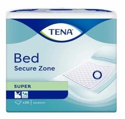 TENA Bed Super Secure Zone 60x90, 26p цена и информация | Подгузники, прокладки, одноразовые пеленки для взрослых | 220.lv