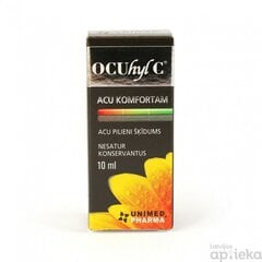 OCUhyl C acu pilieni 10ml N1 cena un informācija | Acu pilieni | 220.lv