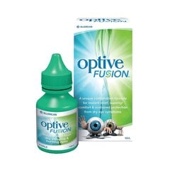 Optive Fusion acu pilieni 10ml cena un informācija | Acu pilieni | 220.lv