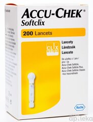 Lancetes Accu-Chek Softclix N200 cena un informācija | Medicīniskā aprūpe | 220.lv