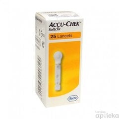 Lancetes Accu-Chek Softclix N25 cena un informācija | Medicīniskā aprūpe | 220.lv