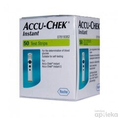 Teststrēmeles glikēmijas Accu-Chek Instant N50 цена и информация | Mедицинский уход | 220.lv