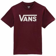 Футболка с коротким рукавом детская Vans Classic Тёмно Бордовый цена и информация | Рубашки для мальчиков | 220.lv