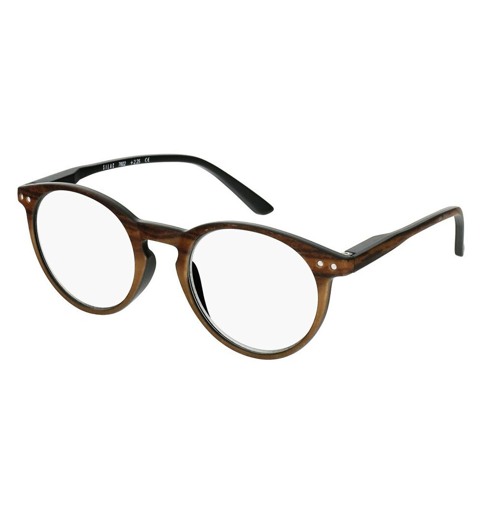 Brilles lasīšanai 7602 D1.25 Wood & Black cena un informācija | Brilles | 220.lv