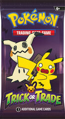 50 мини-упаковок Pokemon Trading Card Game TCG: Trick or Trade Booster Bundle 2023 цена и информация | Атрибутика для игроков | 220.lv