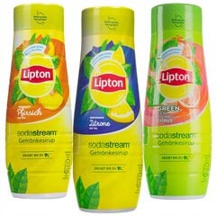 Sīrupa SodaStream lipton citrona zaļā tēja цена и информация | Аппараты для газирования воды | 220.lv