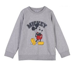 Bērnu Sporta Krekls bez Kapuča Mickey Mouse Pelēks cena un informācija | Zēnu jakas, džemperi, žaketes, vestes | 220.lv