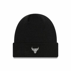 Cepure New Era NBA Chicago Bulls Metallic Melns Viens izmērs cena un informācija | Vīriešu cepures, šalles, cimdi | 220.lv