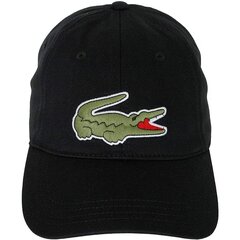 Спортивная кепка Lacoste Чёрный (Один размер) цена и информация | Женские шапки | 220.lv