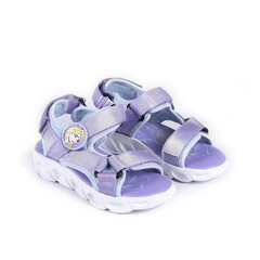 Sandales meitenēm Frozen, violets cena un informācija | Bērnu sandales | 220.lv
