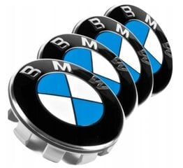 Oriģinālais BMW loka vāks, 68mm, 4 gab. cena un informācija | Auto piederumi | 220.lv