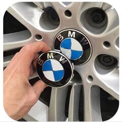 Oriģinālais BMW loka vāks, 68mm, 4 gab. cena un informācija | Auto piederumi | 220.lv