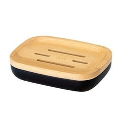 Līnija box zense bamboo: ziepju trauks no bambusa un polirezīna цена и информация | Аксессуары для ванной комнаты | 220.lv