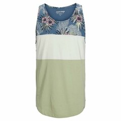 Krekls ar Īsām Piedurknēm Bērniem JORVENICE BLOCK TANK TOP Jack & Jones 12210056 Zils цена и информация | Рубашки для мальчиков | 220.lv