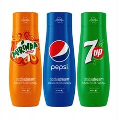 SodaStream Pepsi sīrups 440 ml цена и информация | Аппараты для газирования воды | 220.lv