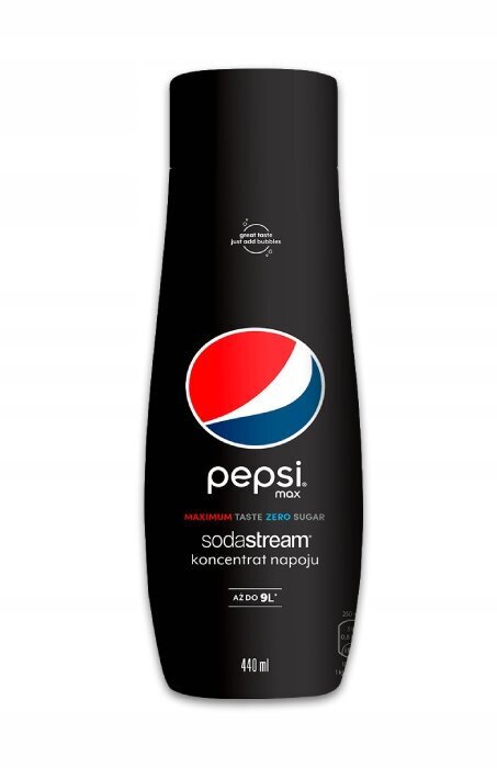 Sodastream Pepsi Max cena un informācija | Gāzētā ūdens aparāti | 220.lv