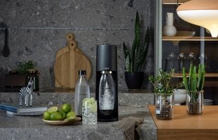 SodaStream melna + krāsainas X2 pudeles cena un informācija | Gāzētā ūdens aparāti | 220.lv