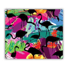 Tulup Griešanas dēlis, Flamingos, 60x52 cm цена и информация | Pазделочные доски | 220.lv