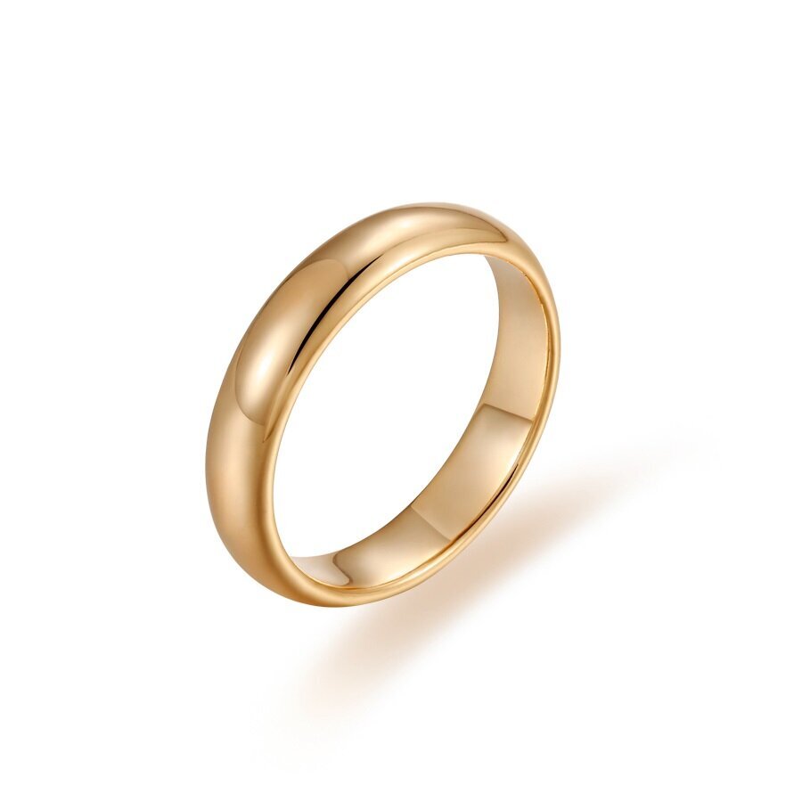 Apzeltīts laulību gredzens 16 mm цена и информация | Gredzeni | 220.lv