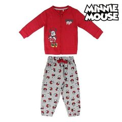 Bērnu Sporta Tērps Minnie Mouse 74789 Sarkans cena un informācija | Komplekti meitenēm | 220.lv