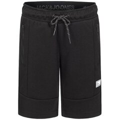 Спортивные шорты для мальчиков JPSTAIR SWEAT  Jack & Jones JNR 12189855 Чёрный цена и информация | Zēnu šorti | 220.lv