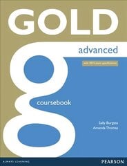 Gold Advanced Coursebook: Industrial Ecology New edition, Advanced, Gold Advanced Coursebook цена и информация | Пособия по изучению иностранных языков | 220.lv