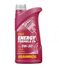 Eļļa Mannol 7917 Energy Formula C4 5W-30, 1l cena un informācija | Motoreļļas | 220.lv