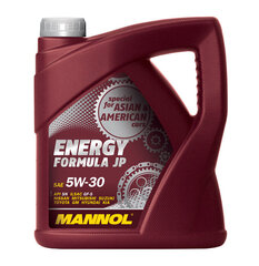 Масло моторное Mannol 7914 Energy Formula JP 5W-30, 4 л цена и информация | Моторное масло | 220.lv