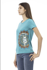 Trussardi Action. Женская футболка. цвет бирюзовый. цена и информация | Женские футболки | 220.lv