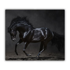 Tulup Griešanas dēlis, Melns zirgs, 60x52 cm цена и информация | Pазделочные доски | 220.lv