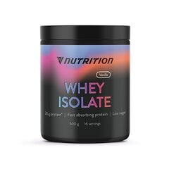 Proteīns VNutrition Whey Isolate pulveris (500 g) - Vaniļas цена и информация | Протеин | 220.lv